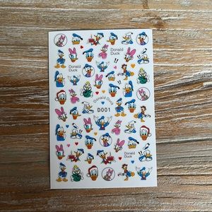 Disney Donald Duck Nail decals